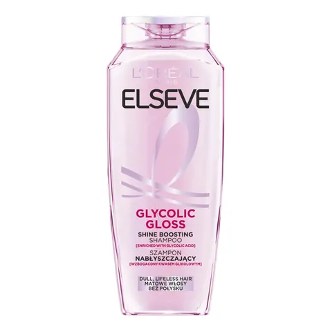 ELSEVE SZAMPON DO WŁOSÓW 400ML GLYCOLIC GLOSS NABŁYSZCZAJĄCY MATOWE BEZ POŁYSKU