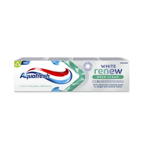 AQUAFRESH PASTA DO ZĘBÓW 75ML WHITE RENEW DEEP CLEAN