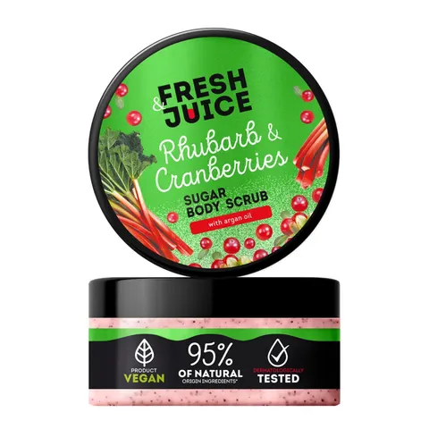 FRESH JUICE PEELING DO CIAŁA 200ML RHUBARB&CRANBERRIES