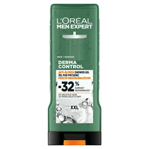 MEN EXPERT ŻEL POD PRYSZNIC 400ML DERMA CONTROL