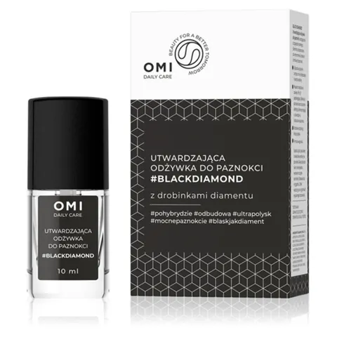 OMI ODŻYWKA DO PAZNOKCI UTWARDZAJĄCA #BLACKDIAMOND