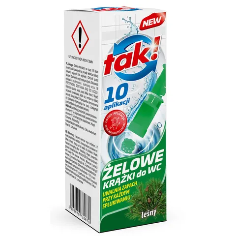 TAK KRĄŻEK DO WC W ŻELU 60ML LEŚNY