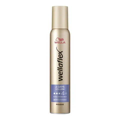 WELLAFLEX PIANKA DO WŁOSÓW 200ML 2nd DAY VOLUME EXTRA STRONG HOLD 4