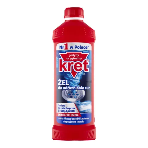 KRET ŻEL DO UDROŻNIANIA RUR 500ML