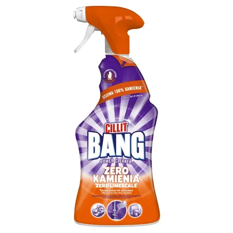 CILLIT BANG EXPERT SPRAY DO CZYSZCZENIA 750ML ZERO KAMIENIA I BRUDU