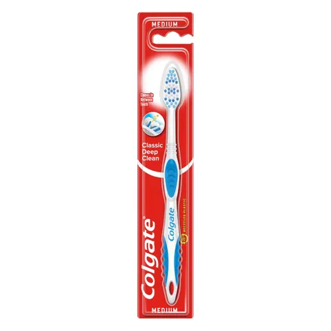 COLGATE SZCZOTECZKA DO ZĘBÓW CLASSIC DEEP CLEAN MEDIUM