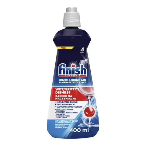 FINISH PŁYN DO ZMYWAREK NABŁYSZCZAJĄCY 400ML REGULAR