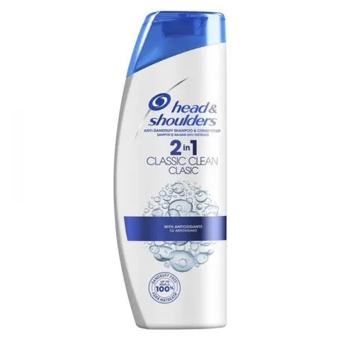 HEAD&SHOLDERS SZAMPON DO WŁOSÓW 400ML 2IN1 CLASSIC CLEAN