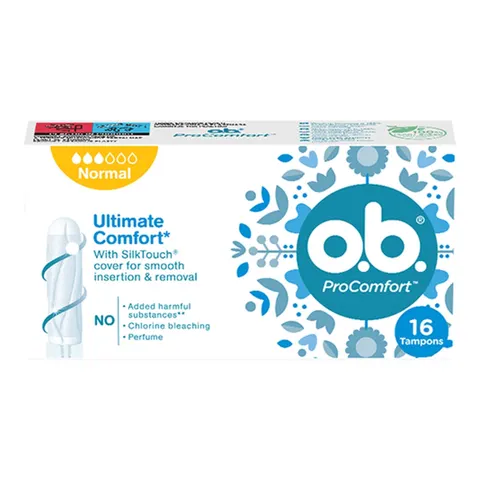OB ProComfort TAMPONY 16 SZT. NORMAL