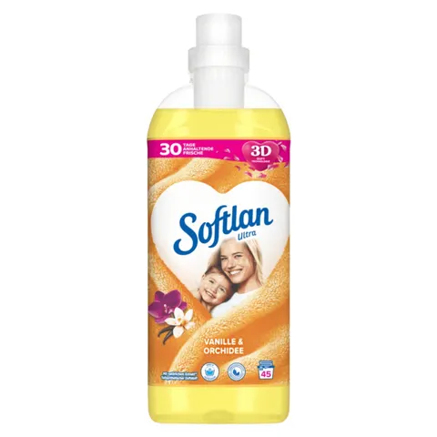 SOFTLAN PŁYN DO PŁUKANIA 45P 1L VANILLE&ORCHIDEE