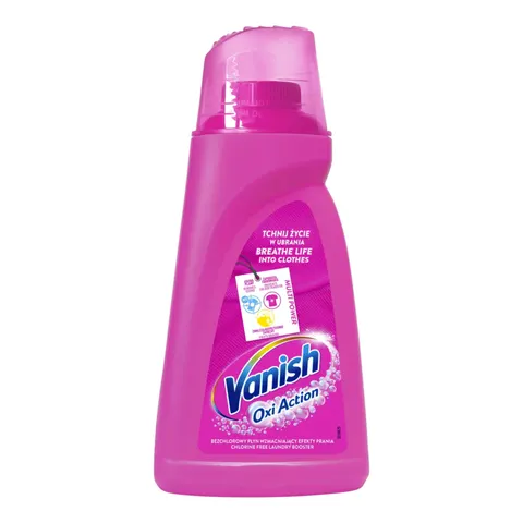VANISH ODPLAMIACZ W ŻELU 1L OXI ACTION PINK