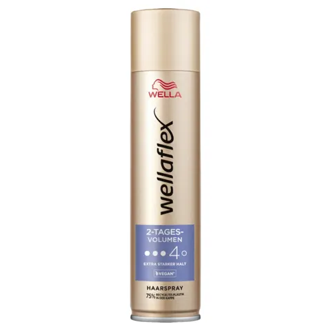 WELLAFLEX LAKIER DO WŁOSÓW 250ML 2nd DAY VOLUME 4