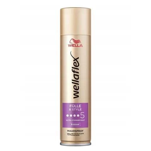 WELLAFLEX LAKIER DO WŁOSÓW 250ML FULLE&STYLE 5