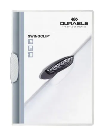 Durable Skoroszyt Zaciskowy A4 Swingclip 30 Biały 226002