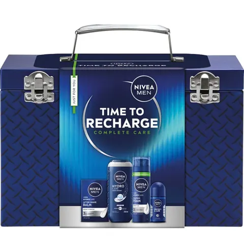 NIVEA MEN Zestaw prezentowy kosmetyków TIME TO RECHARGE, 1 szt