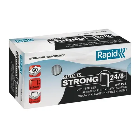 Zszywki 24/8+ Super Strong (5000szt.) 24860100 RAPID