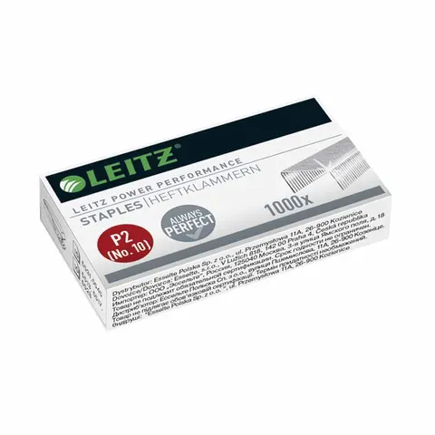 Zszywki LEITZ galwanizowane Nr. 10 55770000