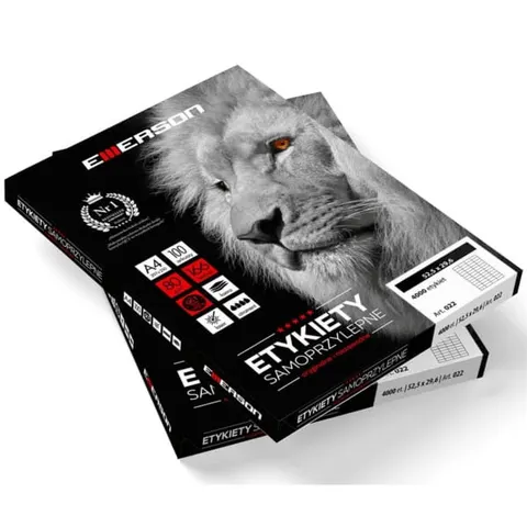 Etykiety Emerson 105x74 100szt