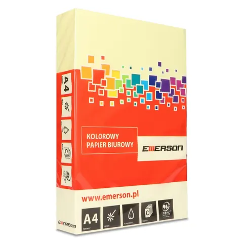 Papier ksero EMERSON A4/160 kanarkowy