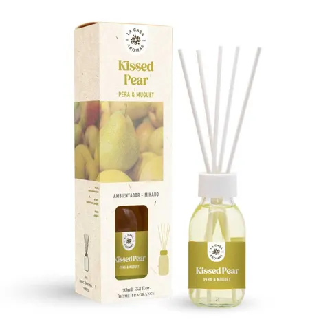 LA CASA DE LOS AROMAS BASIC Patyczki zapachowe GRUSZKA I BIAŁE KWIATY, 95 ml