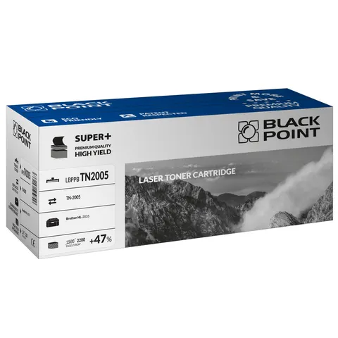 Toner zamienny do BROTHER TN-2005 marki Black Point Super Plus