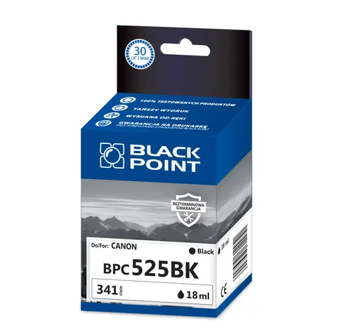 Tusz zamienny do CANON PGI-525, marki Black Point, black