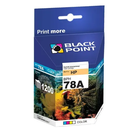 Tusz 78A zamienny do HP C6578A marki Black Point, trójkolorowy