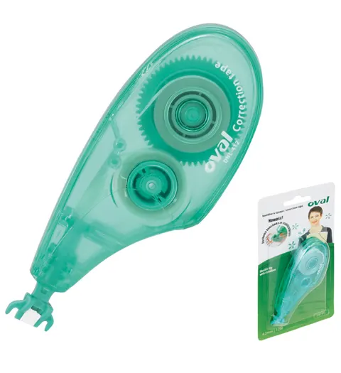 Korektor OVAL DNL-412 w taśmie 4,2 mm x 12 m /160-1916/