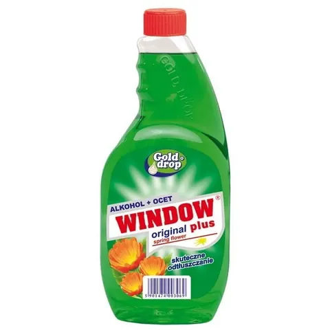 Płyn do szyb WINDOW PLUS zapas zielony 0,75 l