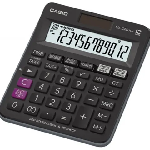Kalkulator biurowy - 12 pozycyjny CASIO MJ-120D PLUS
