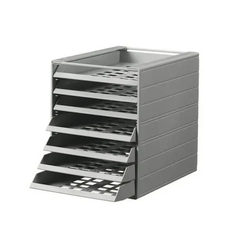 Pojemnik z 7 szufladami do montażu DURABLE IDEALBOX BASIC A4 szary