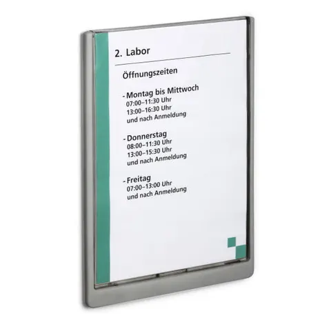 Durable Tabliczka Informacyjna Click Sign - Kolor Grafitowy
