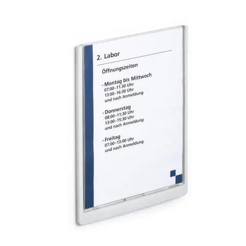 Tabliczka informacyjna DURABLE CLICK SIGN A4 biała