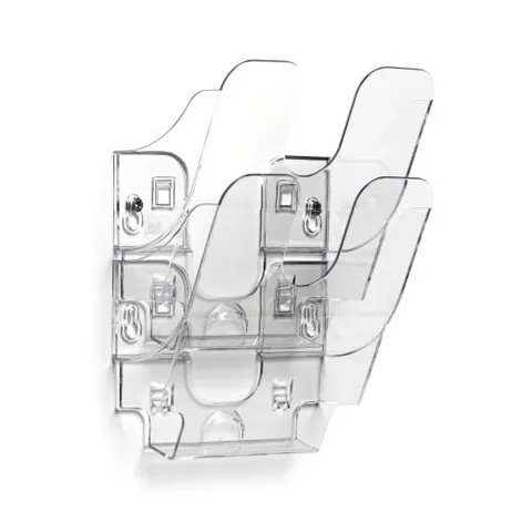 Pojemnik na dokumenty DURABLE FLEXIPLUS A5 pionowy transparentny 2 sztuki