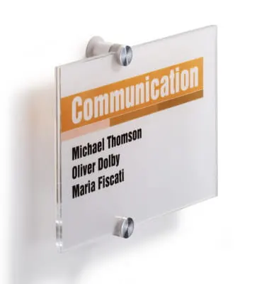 Tabliczka informacyjna DURABLE CRYSTAL SIGN 210x148mm