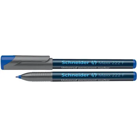 Marker uniwersalny SCHNEIDER F niebieski- OSTATNIE SZTUKI