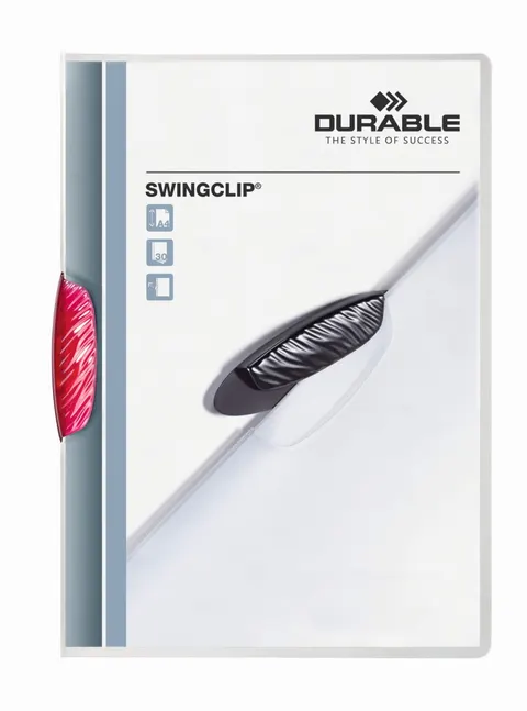 Skoroszyt zaciskowy SWINGCLIP 30 purpurowy