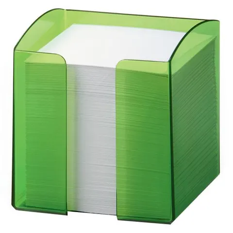 Pojemnik na karteczki DURABLE TREND transparentny zielony