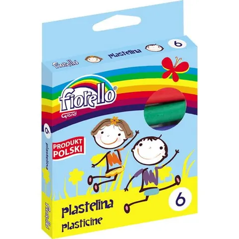 Plastelina 6 kolorów FIORELLO -170-1430-