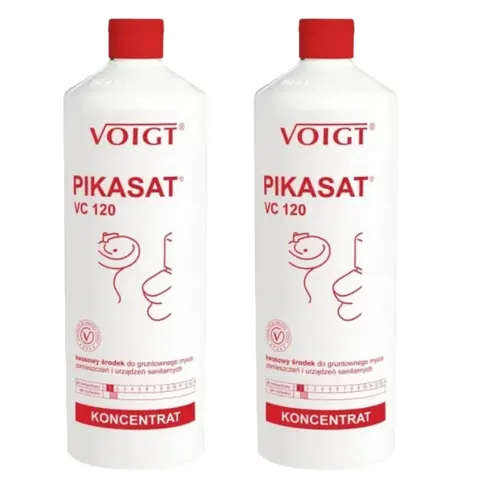 VOIGT VC 120 PIKASAT Środek do mycia pomieszczeń i urządzeń sanitarnych 1 l, pakiet 2 szt.