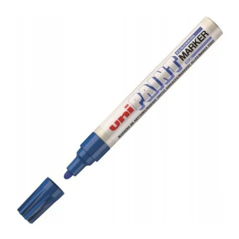 Marker olejowy 2,2-2,8mm UNI PAINT PX-20 niebieski /UNPX20/DNI/ [WYPRZEDAŻ]