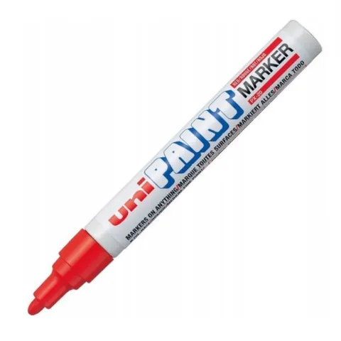 Marker olejowy 2,2-2,8mm UNI PAINT PX-20 czerwony /UNPX20/DCE/