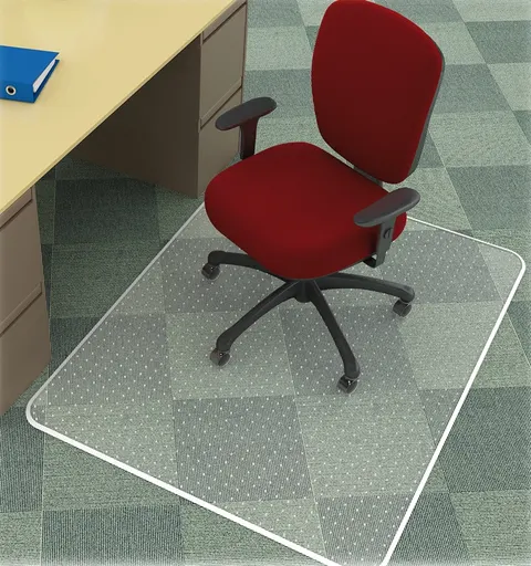 Mata pod krzesło na dywany prostokątna Q-CONNECT 117x152 cm /KF15899/