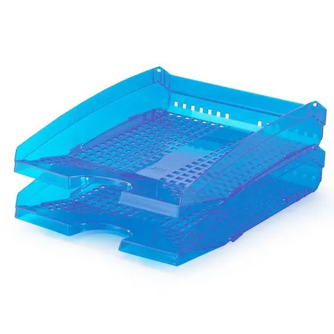 Szuflada na dokumenty DURABLE TREND transparentna niebieska