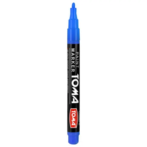 Marker olejowy TOMA Fine 441 cienki niebieski