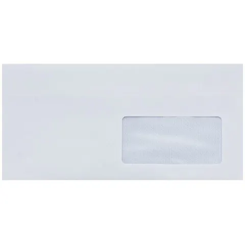 Koperta Biała DL 110x220mm SK OKP 45 x 90 mm 100 szt
