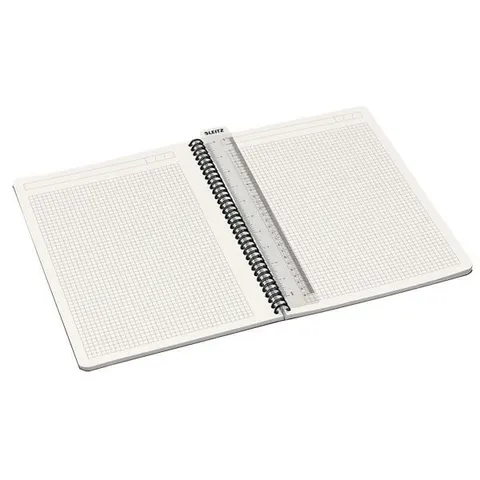 Kołozeszyt A4 Krata 90 Kartek LEITZ Office PP Zielony /44950055/