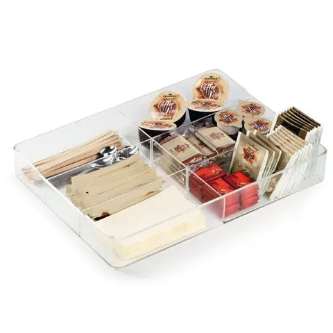 Przegródki Do Sztućców DURABLE Coffee Point Caddy Przeźroczysty /338419/