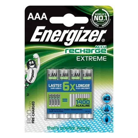 Akumulator ENERGIZER AAA HR03 1m2V 800 mAh Extreme szt4
