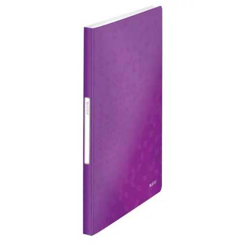 Teczka/album ofertowy A4/40 PP LEITZ WOW fioletowy